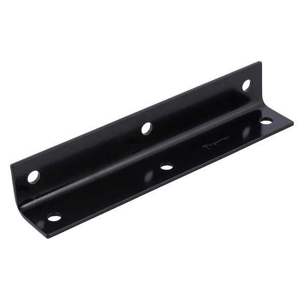 Hampton Hampton 1.6 in. H X 9 in. W X 1/8 in. D Black Steel Inside/Outside Corner Brace - 02-3405-413