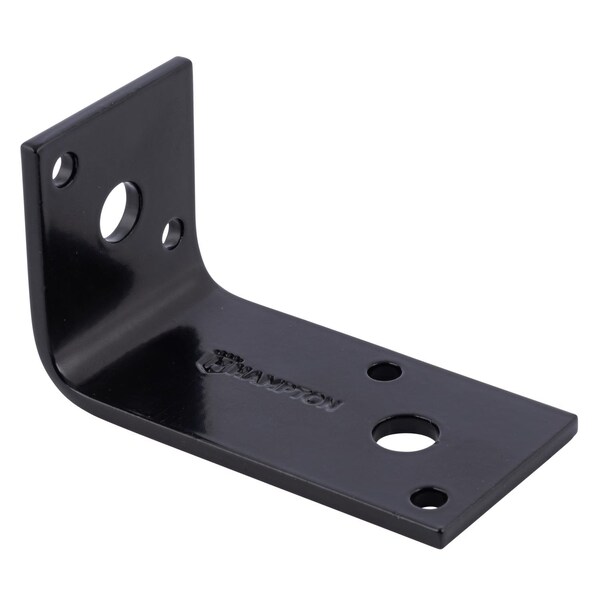 Hampton Hampton 1.5 in. H X 1.67 in. W X 1/8 in. D Black Steel Inside/Outside Corner Brace - 02-3405-004