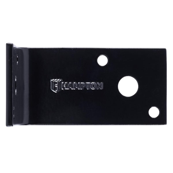 Hampton Hampton 1.5 in. H X 1.67 in. W X 1/8 in. D Black Steel Inside/Outside Corner Brace - 02-3405-004