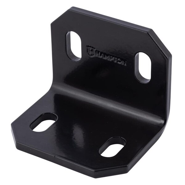 Hampton Hampton 2.4 in. H X 3 in. W X 3/16 in. D Black Steel Inside/Outside Corner Brace - 02-3405-208