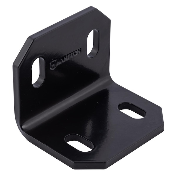 Hampton Hampton 2.4 in. H X 3 in. W X 3/16 in. D Black Steel Inside/Outside Corner Brace - 02-3405-208