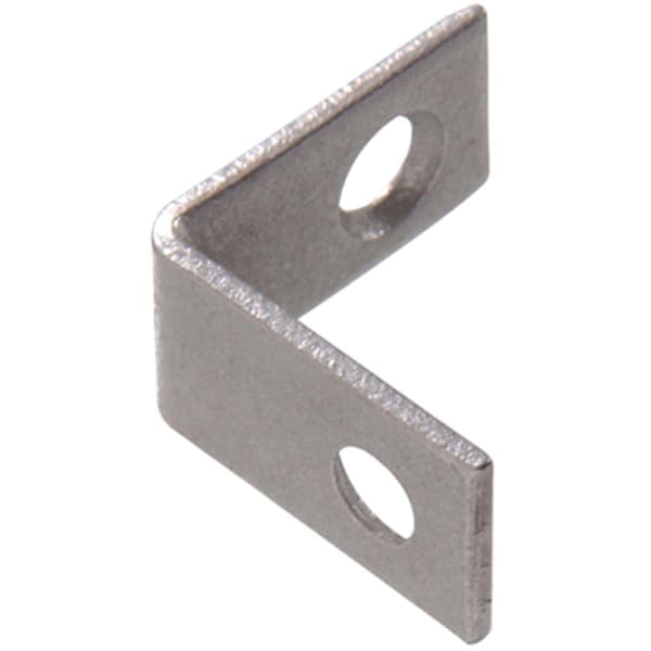 Homecare Products 1 x 0.5 in. Corner Brace, Galvanized - HO1317852