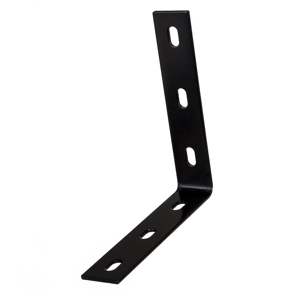 Hampton Hampton 7 in. H X 1-1/2 in. W Black Steel Inside L Corner Brace - 01-3405-019