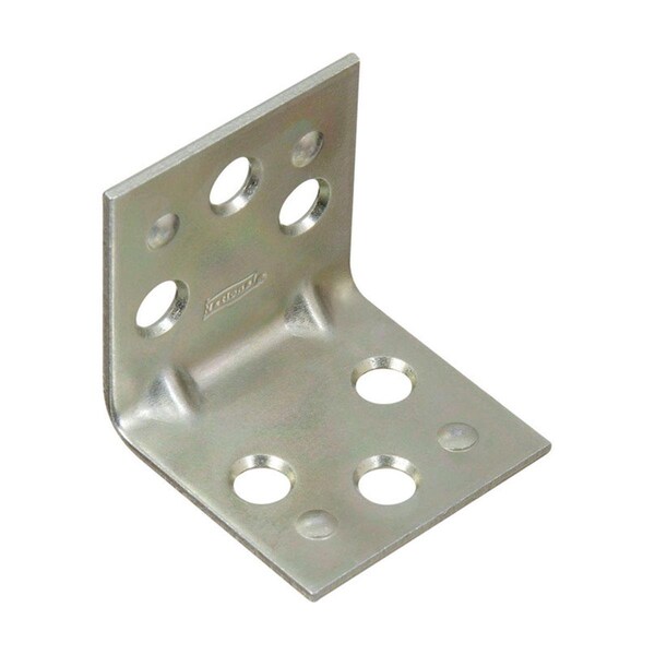 Homecare Products 1.5 x 1.5 in. Inside Corner Steel Brace - Zinc Plated - HO3308544