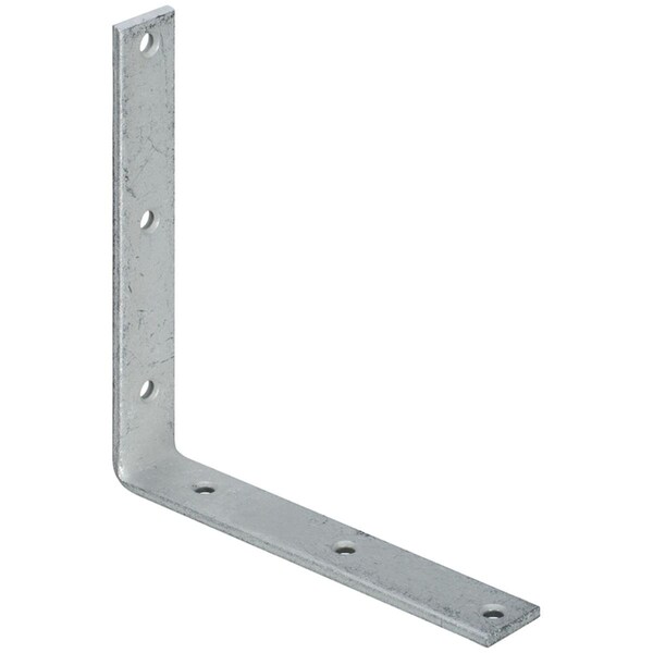 National Mfg 8 x 1.25 in. 115BC Galvanized Large Corner Brace - 5006700