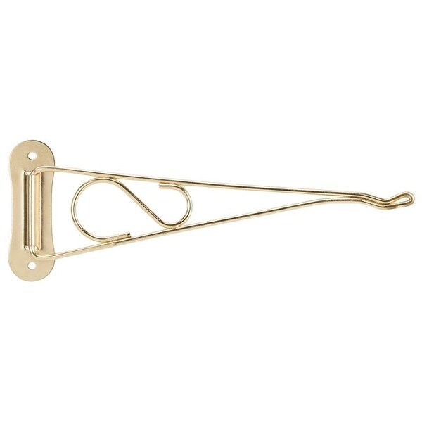 Landscapers Select Planter Bracket, 10-3/8 L, Steel, Brass, Wall Mount Mounting - GB0193L
