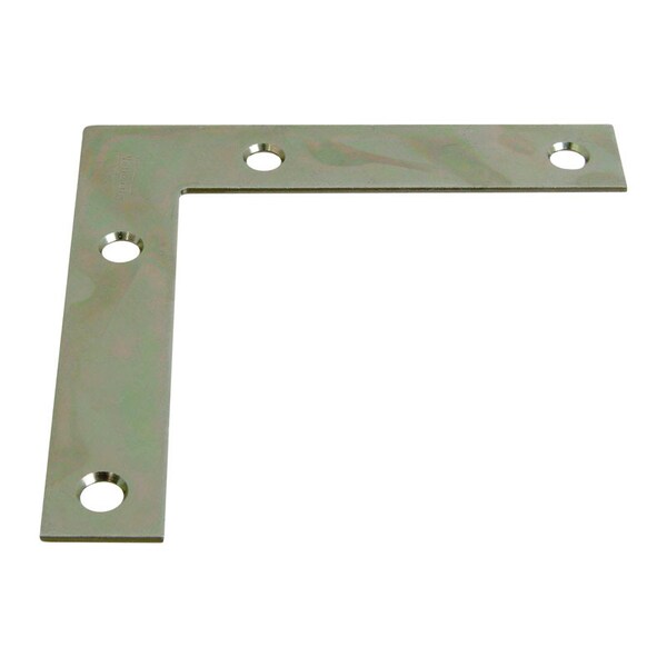 National Hardware National Hardware 4 in. H X 3/4 in. W X 0.07 in. D Zinc-Plated Steel Outside Corner Brace - N114-116