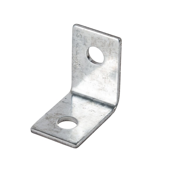 Winnie Industries 90 Degree Angle Clip - 13 Gauge, 2 Holes 1/4in., 100PK - WAC