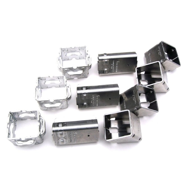 Wedge-Loc Wedge-Loc 2 in. H X 7.5 in. W Aluminum Corner Brace - 205