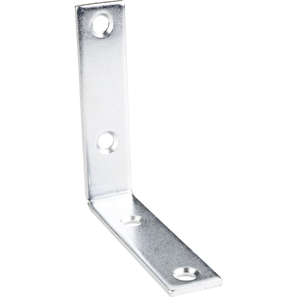 Hardware Resources 3"x3" Zinc Plated Steel Corner Brace - 9215