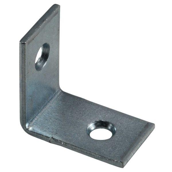Midwest Fastener 90 Degree x 1 x 1 Zinc Plated Steel Angle Braces 6PK - 39422