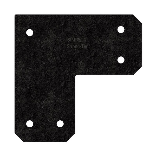 Simpson Strong Tie Simpson Strong-Tie APVA 10.5 in. H X 10.5 in. W X 5 in. D Steel Inside L Strap Brace - APVL6