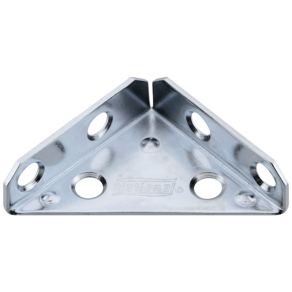 National Hardware National Hardware 2 in. H Steel Inside Corner Brace - N337-675