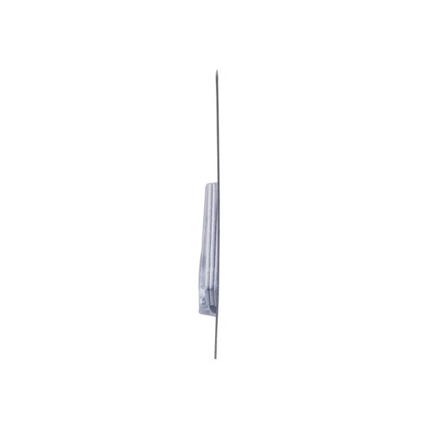 Prosource Corner Brace, 2 in L, 2 in W, 3/8 in H, Steel, Zinc-Plated, 1.6 mm Thick Material - FC-Z02-C4PS
