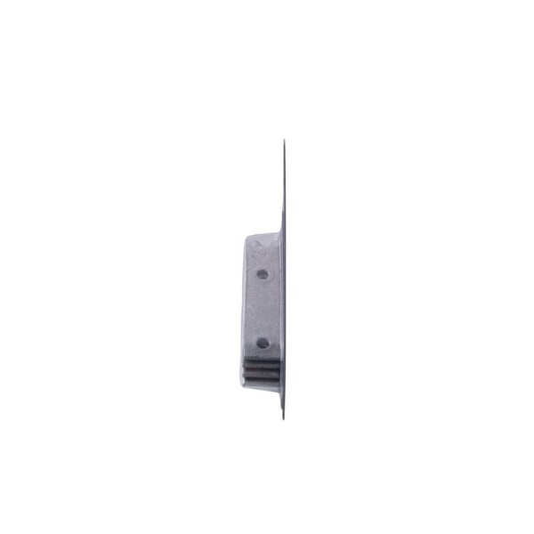 Prosource Corner Brace, 2-1/2 in L, 2-1/2 in W, 5/8 in H, Galvanized Steel, Galvanized, 2 mm Thick Material - CB-G025-C4PS