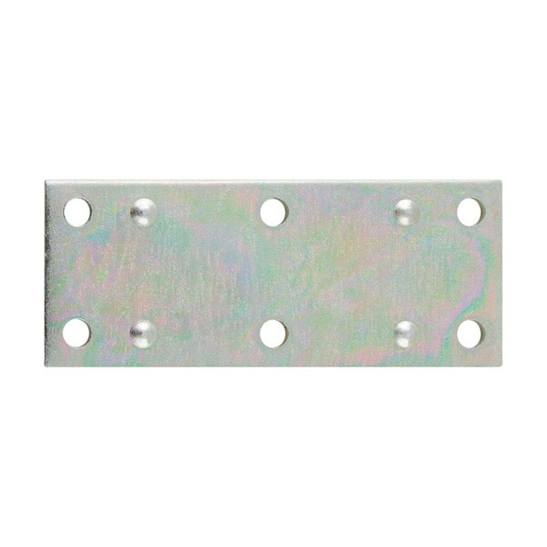 Homecare Products 3.5 x 1.37 in. Mending Steel Brace, Zinc Plated - HO1677530