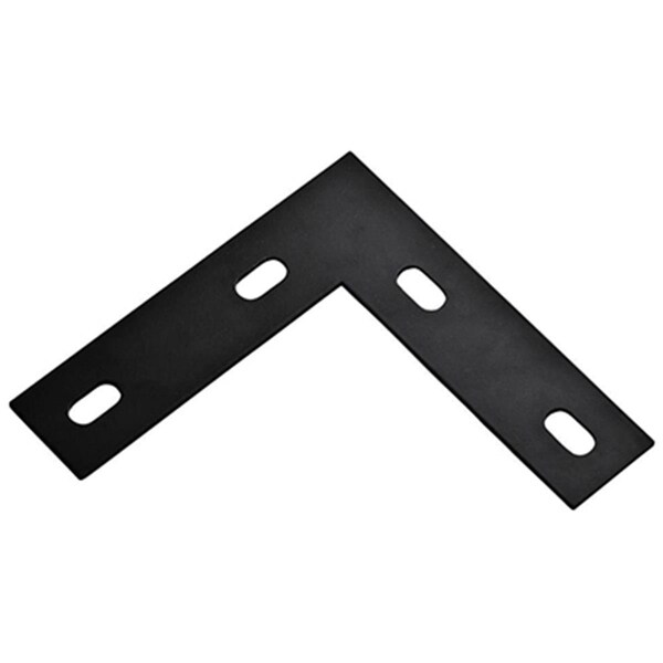 Eat-In N351-505 1.5 x 0.12 in. Black Powder Coated Steel Corner Brace - EA865782