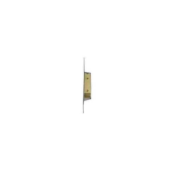 Prosource Corner Brace, 2-1/2 in L, 2-1/2 in W, 5/8 in H, Steel, Bright Brass, 2 mm Thick Material - CB-S025-C4PS