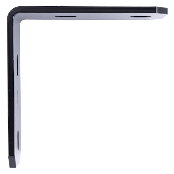 Hampton Hampton 3 in. H X 6.25 in. W X 1/4 in. D Black Steel Inside/Outside Corner Brace - 02-3405-126