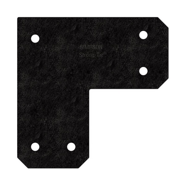 Cromo 10.5 x 10.5 x 5 in. APVA Steel Inside L Strap Brace - CR3305972