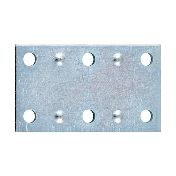 Homecare Products Mending Steel Brace, Zinc Plated, 2.5 x 1.37 in. - HO3305016