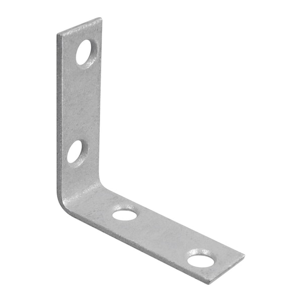 National Hardware National Hardware 2.08 in. H X .62 in. W X 0.08 in. D Steel Inside Corner Brace - N113-324