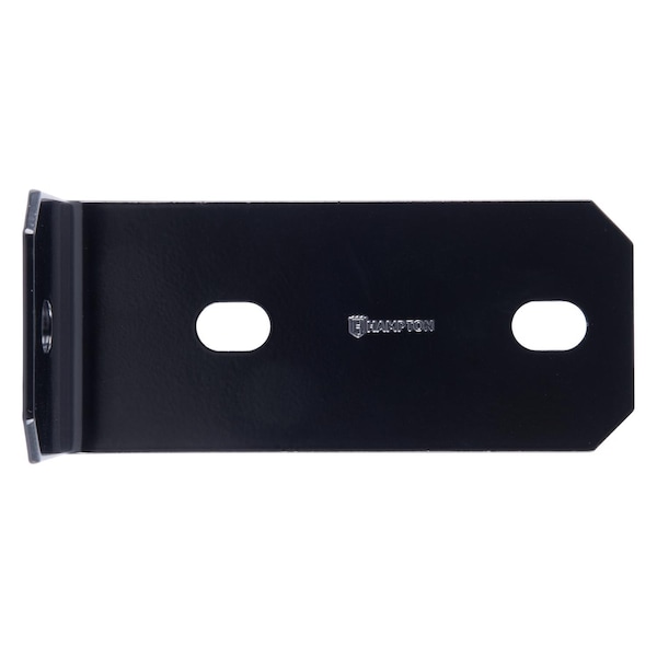 Hampton Hampton 6.8 in. H X 3 in. W X 3/16 in. D Black Steel Inside/Outside Corner Brace - 02-3405-327