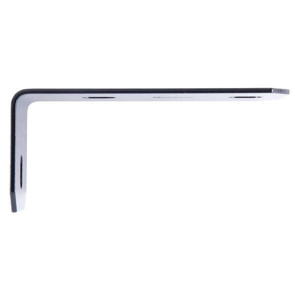 Hampton Hampton 6.8 in. H X 3 in. W X 3/16 in. D Black Steel Inside/Outside Corner Brace - 02-3405-327