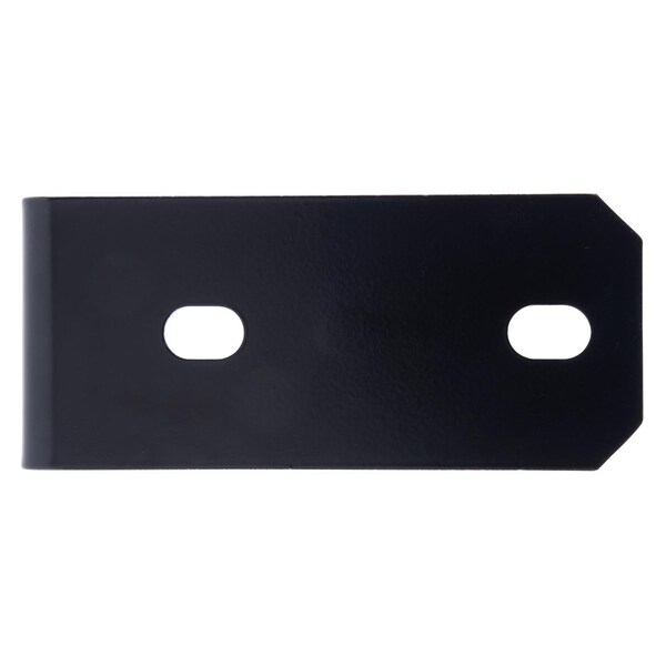 Hampton Hampton 6.8 in. H X 3 in. W X 3/16 in. D Black Steel Inside/Outside Corner Brace - 02-3405-327