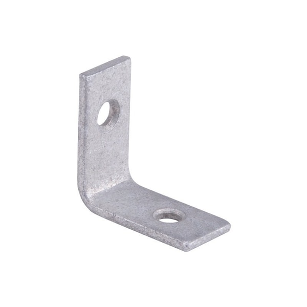 Prosource Corner Brace, 1 in L, 1 in W, 1/2 in H, Galvanized Steel, Galvanized, 1.8 mm Thick Material - CB-G01-C4PS