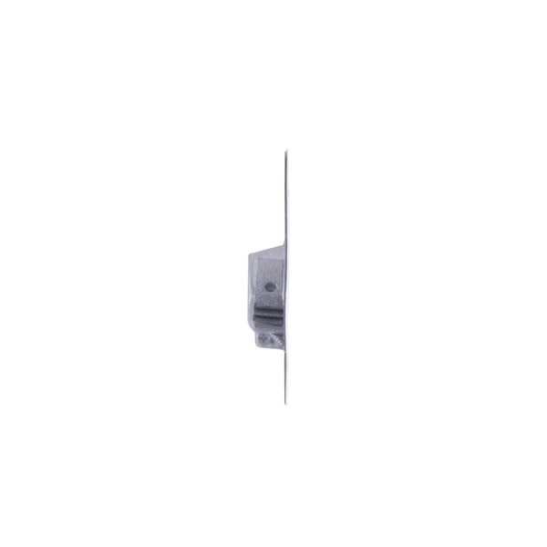 Prosource Corner Brace, 1 in L, 1 in W, 1/2 in H, Galvanized Steel, Galvanized, 1.8 mm Thick Material - CB-G01-C4PS