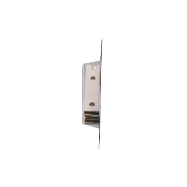 Prosource Corner Brace, 3 in L, 3 in W, 3/4 in H, Steel, Bright Brass, 2.6 mm Thick Material - CB-S03-C4PS