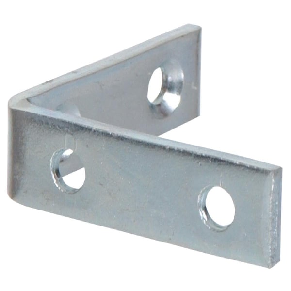 Ornatus Outdoors Carded, Zinc Corner Braces, 3.5 x 0.75 in. - OR4004424