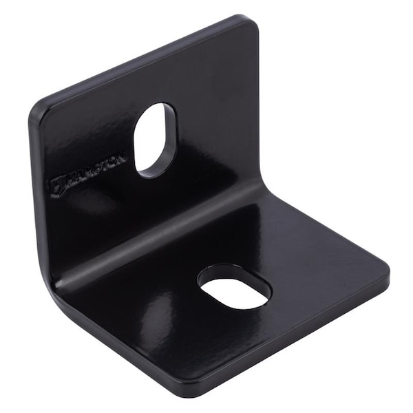 Hampton Hampton 2.4 in. H X 3 in. W X 3/16 in. D Black Steel Inside/Outside Corner Brace - 02-3405-108