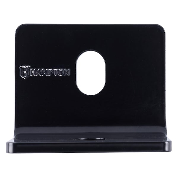 Hampton Hampton 2.4 in. H X 3 in. W X 3/16 in. D Black Steel Inside/Outside Corner Brace - 02-3405-108