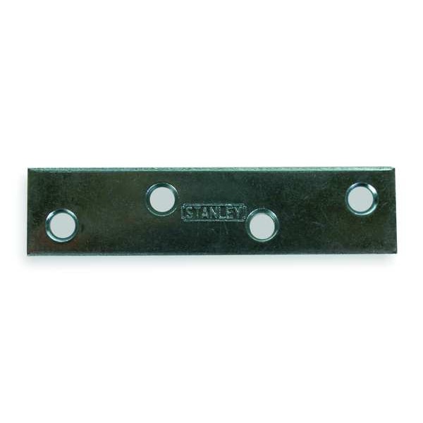 Zoro Select Mending Plate, Steel, 3/4 Wx3 In L - 1WDG3