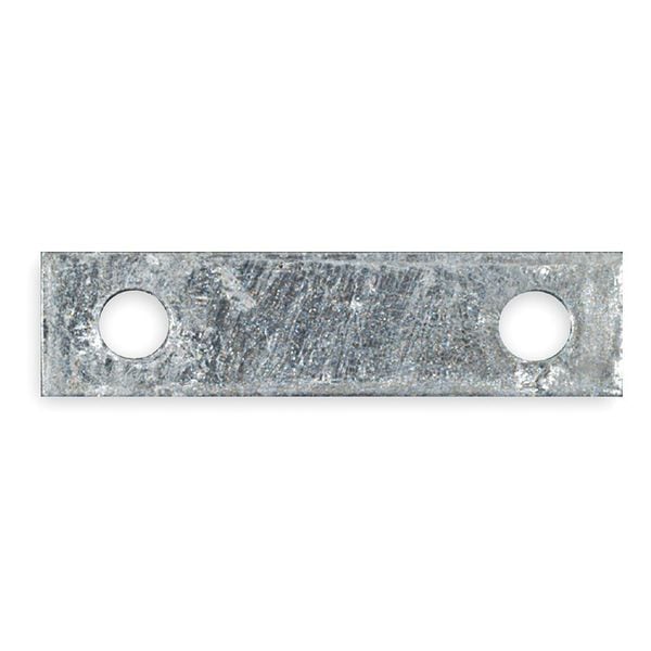 Zoro Select Mending Plate, Steel, 5/8 Wx2 In L - 1WDG9