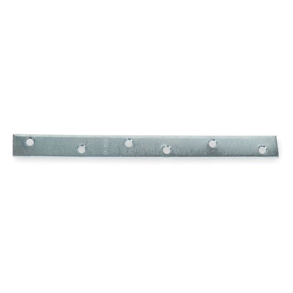 Zoro Select Mending Plate, Steel, 1 1/8 Wx12 In L - 1WDG8
