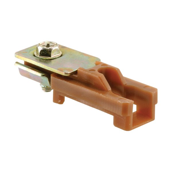 Prime-Line Prime-Line 0.75 in. D X 2.19 in. L Plastic Coated Brown Plastic/Steel Bracket 2 pc - 16916