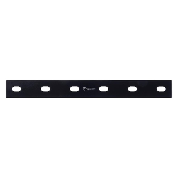 Hampton Hampton 1/8 in. H X 1.5 in. W X 14 in. L Black Steel Mending Plate - 02-3411-552