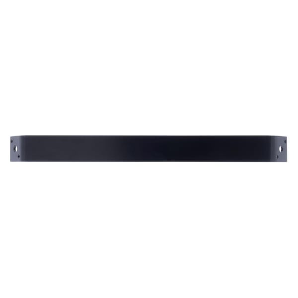 Hampton Hampton 16.3 in. H X 1.5 in. W X 1/8 in. D Black Steel Inside Strap Brace - 02-3411-663