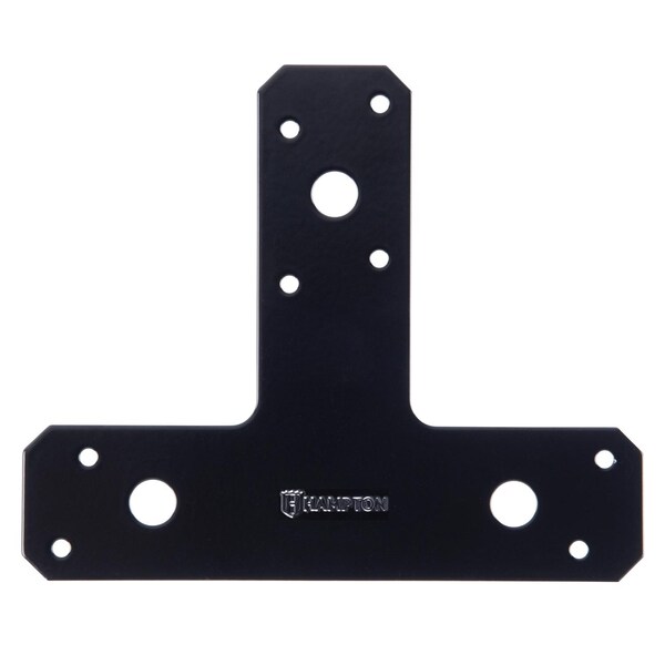 Hampton Hampton 11/16 in. H X 5 in. W X 6 in. L Black Steel T-Plate - 02-3411-710