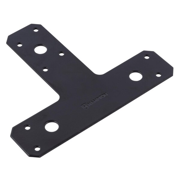 Hampton Hampton 11/16 in. H X 5 in. W X 6 in. L Black Steel T-Plate - 02-3411-710
