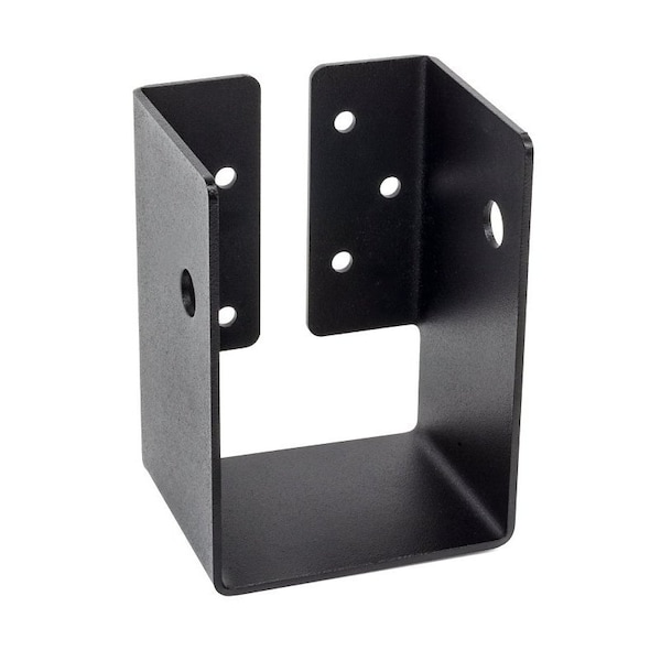 Simpson Strong-Tie APHH Joist Hanger, 5-1/8 in H, 3 in D, 3-9/16 in W, 4 x 6 in, Steel, Black, ZMAX - APHH46