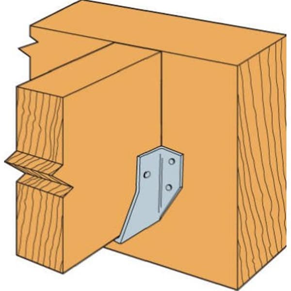 Simpson Strong-Tie Simpson Strong Tie  2 x 6 in. 14 Gauge Steel Face Mount Joist Hanger - 234761
