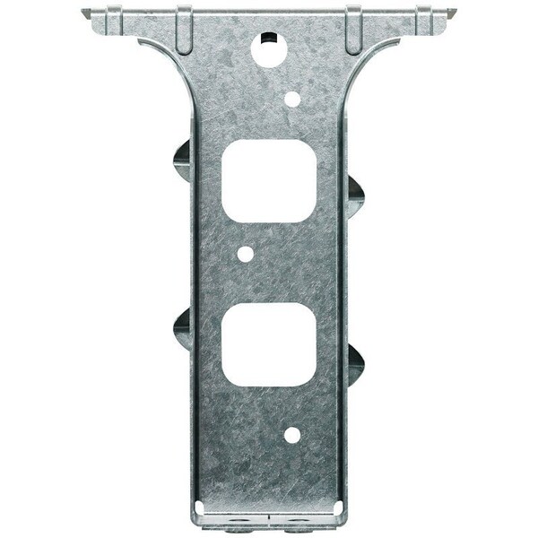 Simpson Strong-Tie PF Post Frame Hanger, 5-3/8 in H, 1-1/4 in D, 1-9/16 in W, 2 x 6 in, Steel - PF26B