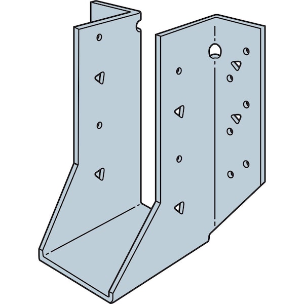 Simpson Strong-Tie Simpson Strong-Tie 6.68 in. H X 1.81 in. W 14 Ga. Galvanized Steel Joist Hanger - HU7