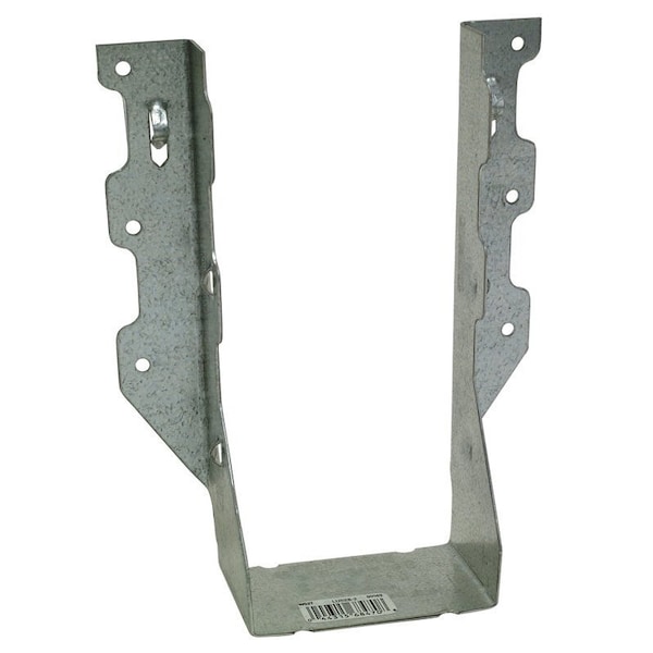 Simpson Strong-Tie LUS Joist Hanger, 7 in H, 2 in D, 3-1/8 in W, Steel, Galvanized/Zinc, Face Mounting - LUS28-2