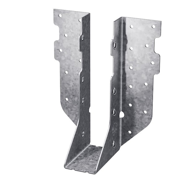 Simpson Strong-Tie HUS Joist Hanger, 7-1/16 in H, 3 in D, 1-5/8 in W, 2 x 8 in, Steel, Galvanized/Zinc - HUS28
