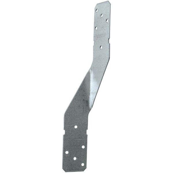 Simpson Strong-Tie Hurricane Tie, ZMAX Coated, 18 Gauge, Galvanized Steel, 0.148 x 1-1/2-In. - H8Z